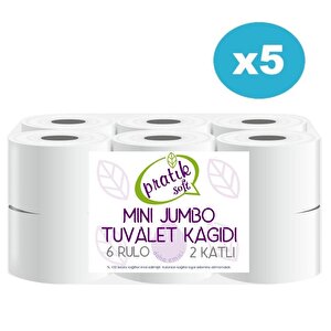 5 Koli Mini Jumbo Tuvalet Kağıdı 60 Rulo 42129