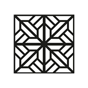 Dekoratif Tavan Paneli Tav Siyah - 30x30cm
