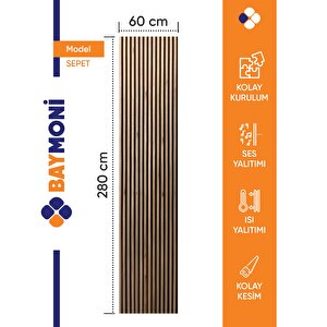 Baymoni Akustik Panel Sepet