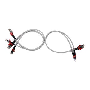 Hcs Cat6 Utp Lsoh Patch Cord 0,50 Mt Gri ( 5'li Paket )