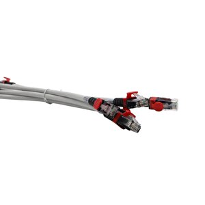Hcs Cat6 Utp Lsoh Patch Cord 0,30 Mt Gri  ( 5'li Paket )