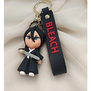 Anime Bleach Karakterleri Silikon Anahtarlık Araba Çanta Süsü Aksesuarı