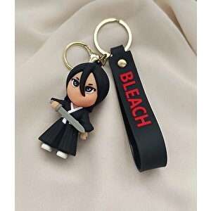 Anime Bleach Karakterleri Silikon Anahtarlık Araba Çanta Süsü Aksesuarı