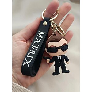 Matris Anahtarlık Silikon 3d Anime Matrix Oyuncak Araba Çanta Süsü
