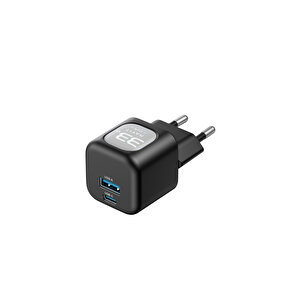 Havit Uc230 33w Gan Teknoloji Hızlı Şarj Adaptörü - Type-c Ve Usb