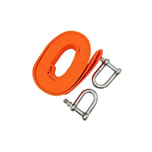 Araç Çekme Halatı Çelik Uçlu 3 Metre 3 Ton Çeki Halatı