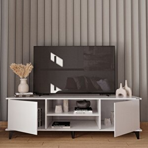 Tv-1 Tv Sehpası, Tv Ünitesi, Televizyon Sehpası, Televizyon Ünitesi, Beyaz
