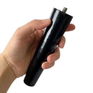 Ahşap Ayak Siyah 15 Cm Dolap Mobilya Koltuk Kanepe Destek Ayağı Ayakları Konik M8 Civatalı