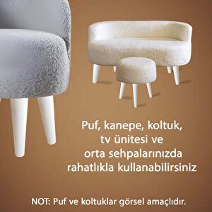 Ahşap Ayak Beyaz 15 Cm Dolap Mobilya Koltuk Kanepe Destek Ayağı Ayakları Konik M8 Civatalı