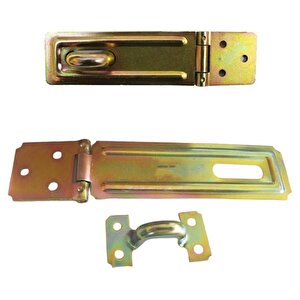Sandık Kutu Askısı 30 Luk Menteşeli Kilit Aparatı Tosba Kilit 32 Mm 2'li Set Asma Kilit