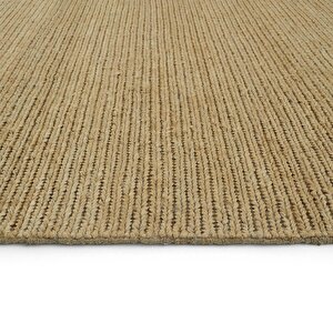 Cool Halı Tessa Dark Natural Jüt Halı Yolluk El Dokuma Doğal Iplik Örgü Hasır Halı Naturel Jüt Kilim