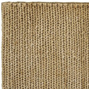 Cool Halı Tessa Dark Natural Jüt Halı Yolluk El Dokuma Doğal Iplik Örgü Hasır Halı Naturel Jüt Kilim