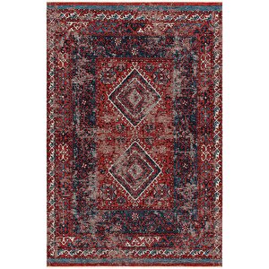 Mabel Mb 02 Multy Anadolu Kilim Kaymaz Taban Yıkanabilir Vintage Dokuma Makine Halısı 120x180 cm