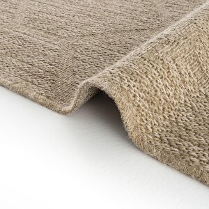 Cool Halı Mocha 669 Bej Halı Kilim Mutfak Koridor Yolluk Jüt Hasır Görünüm Dokuma Makine Halı