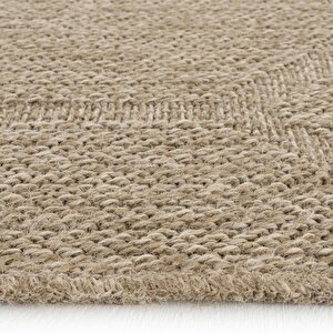 Cool Halı Mocha 669 Bej Halı Kilim Mutfak Koridor Yolluk Jüt Hasır Görünüm Dokuma Makine Halı