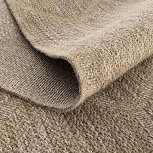 Cool Halı Mocha 669 Bej Halı Kilim Mutfak Koridor Yolluk Jüt Hasır Görünüm Dokuma Makine Halı