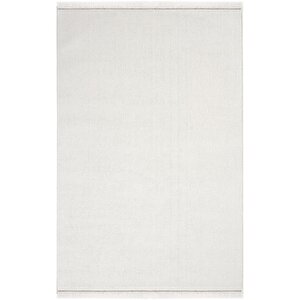Talia Beyaz Bukle Salon Halısı Kesme Halı Yolluk Mutfak Koridor Halısı Yatak odası halısı 200x300 cm