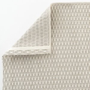 Cool Halı Milano 666 Krem Hasır Doku Halı Kilim Salon Mutfak Koridor Kesme Yolluk Dokuma Makine Halı