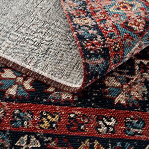 Cool Halı Mabel Mb 04 Multy Anadolu Kilim Kaymaz Taban Yıkanabilir Vintage Dokuma Makine Halısı