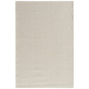 Milano 666 Krem Hasır Doku Halı Kilim Salon Mutfak Koridor Kesme Yolluk Dokuma Makine Halı 100x250 cm