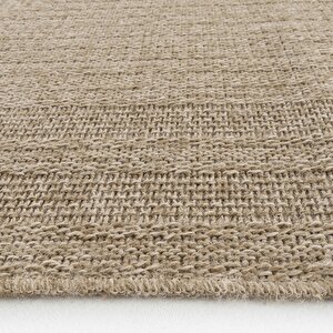 Cool Halı Mocha 668 Bej Halı Kilim Salon Mutfak Koridor Yolluk Jüt Hasır Görünüm Dokuma Makine Halı