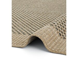 Cool Halı Atina 9102 Haki Bej Yolluk Oturma Odası Halısı Dokuma Hasır Halı Kilim Antre Hol Halısı