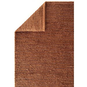 Cool Halı Tessa Kiremit Jüt El Dokuma Doğal İplik Örgü Hasır Halı Naturel Jüt Kilim