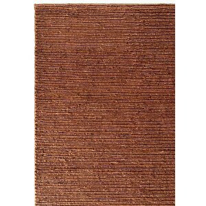 Tessa Kiremit Jüt El Dokuma Doğal İplik Örgü Hasır Halı Naturel Jüt Kilim 140x200 cm