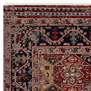 Cool Halı Mabel Mb 01 Multy Anadolu Kilim Kaymaz Taban Yıkanabilir Vintage Dokuma Makine Halısı