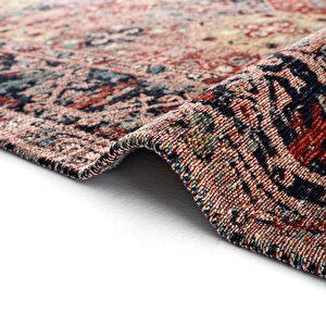 Cool Halı Mabel Mb 01 Multy Anadolu Kilim Kaymaz Taban Yıkanabilir Vintage Dokuma Makine Halısı