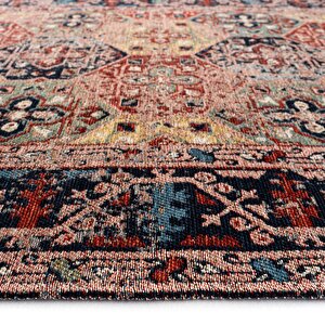Cool Halı Mabel Mb 01 Multy Anadolu Kilim Kaymaz Taban Yıkanabilir Vintage Dokuma Makine Halısı