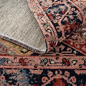 Cool Halı Mabel Mb 01 Multy Anadolu Kilim Kaymaz Taban Yıkanabilir Vintage Dokuma Makine Halısı