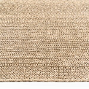 Cool Halı Mocha 670 Bej Katlama Halı Kilim Koridor Kesme Yolluk Jüt Hasır Görünüm Dokuma Makine Halı