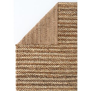 Cool Halı Naturals 1152 Natural Doğal Jüt Halı El Dokuma Hasır Halı Dekoratif Jüt Örgü Halı