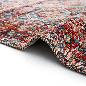 Cool Halı Mabel Mb 03 Multy Anadolu Kilim Kaymaz Taban Yıkanabilir Vintage Dokuma Makine Halısı