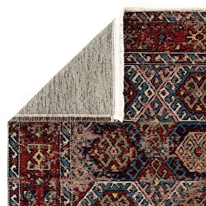 Cool Halı Mabel Mb 03 Multy Anadolu Kilim Kaymaz Taban Yıkanabilir Vintage Dokuma Makine Halısı