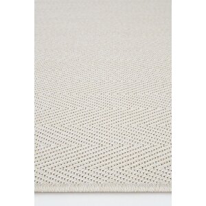 Cool Halı Milano 665 Krem Hasır Halı Kilim Salon Mutfak Koridor Kesme Yolluk Dokuma Makine Halısı