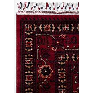 Beyoğlu 961 Kırmızı El Dokuma Uşak Halısı Yağcı Bedir Desen Nostalji Halı Afgan El Halısı 200x300 cm