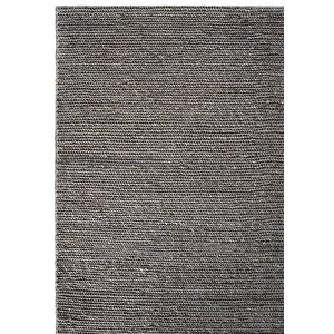 Tessa Koyu Gri Jüt El Dokuma Doğal İplik Örgü Hasır Halı Naturel Jüt Kilim 120x180 cm