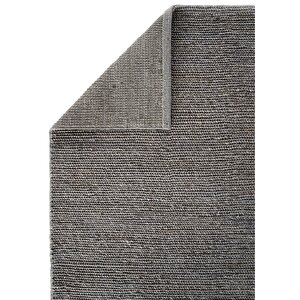 Cool Halı Tessa Koyu Gri Jüt El Dokuma Doğal İplik Örgü Hasır Halı Naturel Jüt Kilim