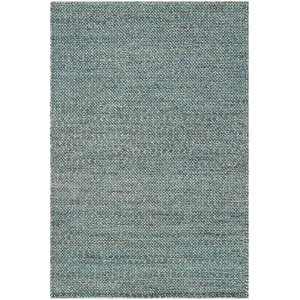 Elegance Yeşil Yün Halı Salon Halısı Antre Koridor Halı Yolluk El Dokuma Halı Örgü El Halı 80x300 cm
