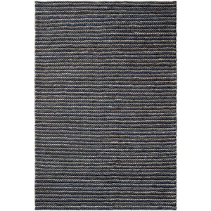 Naturals 1512 Lacivert Doğal Jüt Halı El Dokuma Hasır Halı Dekoratif Jüt Örgü Halı 80x300 cm