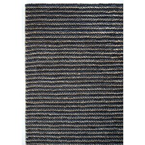 Naturals 1512 Lacivert Doğal Jüt Halı El Dokuma Hasır Halı Dekoratif Jüt Örgü Halı 170x240 cm
