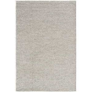 Milano 666 Gri Hasır Doku Halı Kilim Salon Mutfak Koridor Kesme Yolluk Dokuma Makine Halısı 100x150 cm
