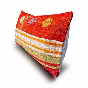 Vintage Kilimli Yastık Kılıfı Pllwrec2472 - 30x60