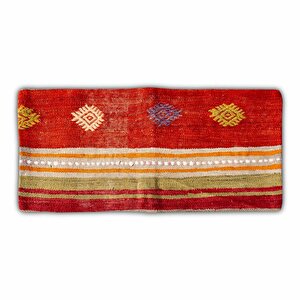 Vintage Kilimli Yastık Kılıfı Pllwrec2472 - 30x60