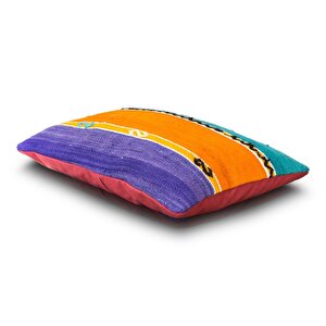Vintage Kilimli Yastık Kılıfı Pllwrecbig05 - 35,5x47