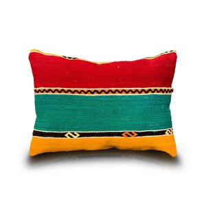 Vintage Kilimli Yastık Kılıfı Pllwrecbig04 - 35,5x47
