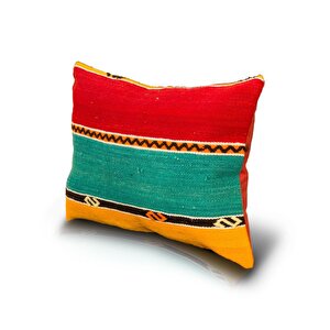 Vintage Kilimli Yastık Kılıfı Pllwrecbig04 - 35,5x47