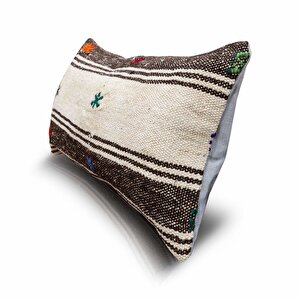Vintage Kilimli Yastık Kılıfı Pllwrec2462 - 30x60